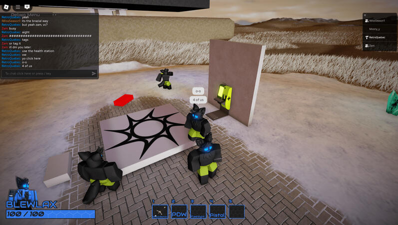 Development image for an unfinished adventure game called "The Tale of Blewlax"